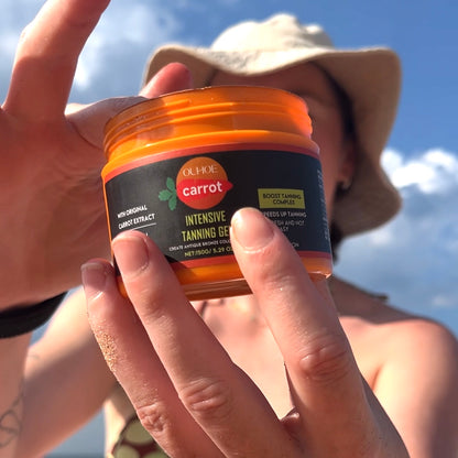 Carrot Sun Tanning Gel
