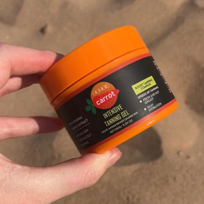 Carrot Sun Tanning Gel